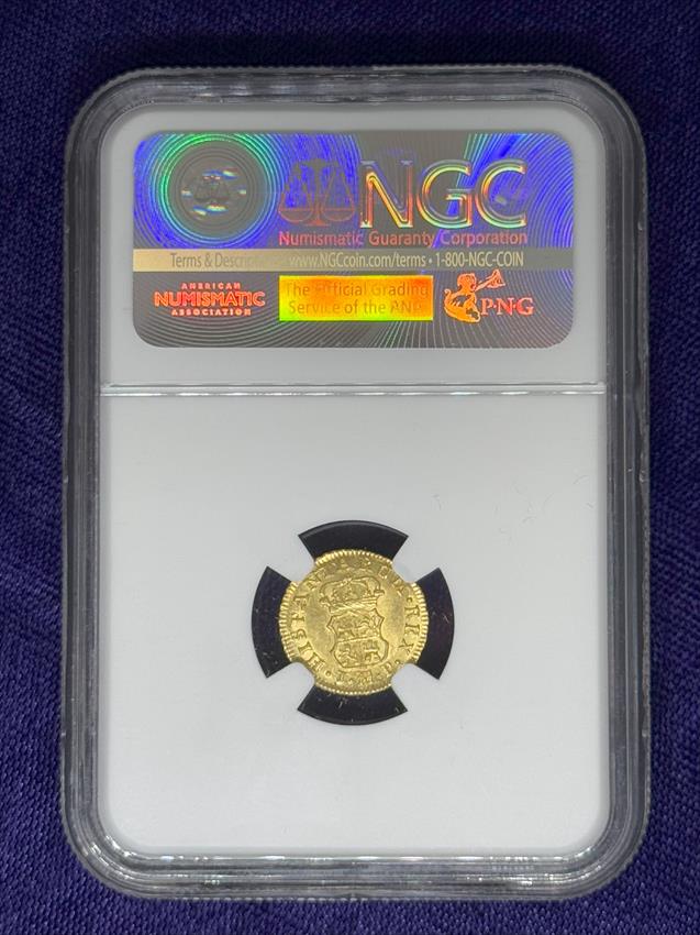Spain Charles III Gold 1/2 Escudo 1760 M JP