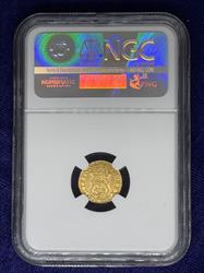 Spain Charles III Gold 1/2 Escudo 1767 M JP AU 55