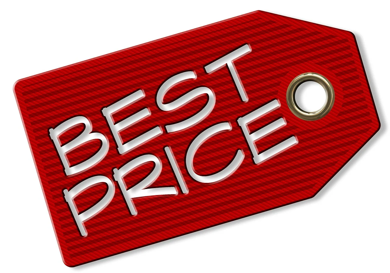 A price tag written Best Price