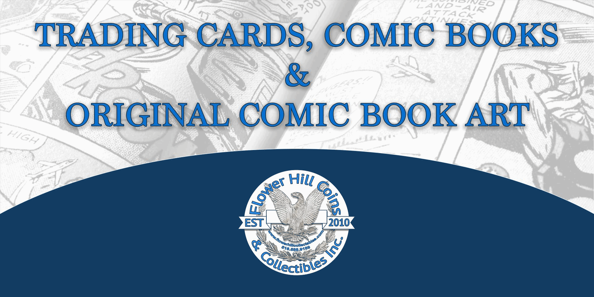 Flower Hill Sells Comics