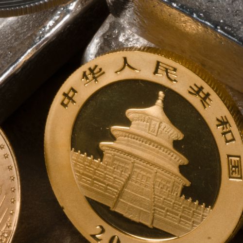 Chinese gold coin