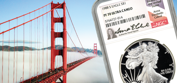 San Francisco Mint Silver Eagle Proof Header