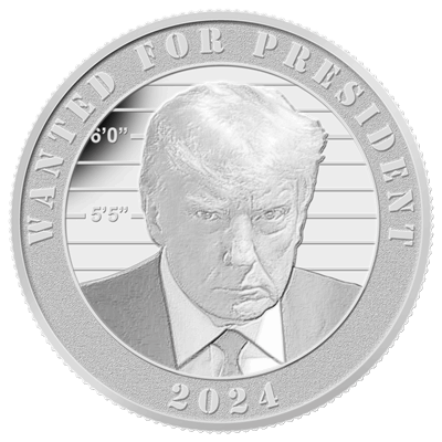 1 oz Donald J. Trump Silver Round