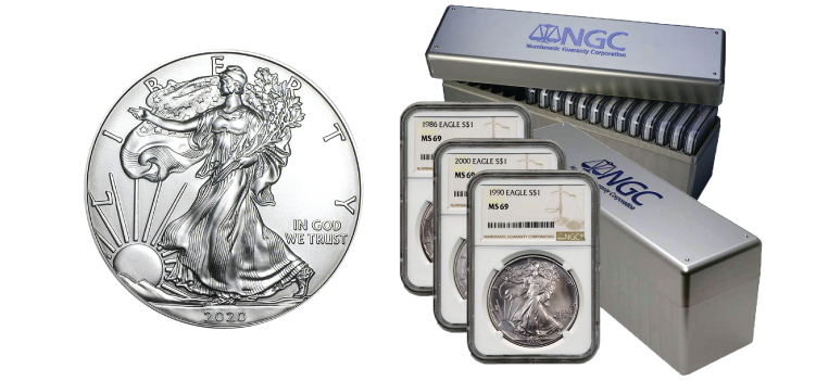 Silver Eagle Set