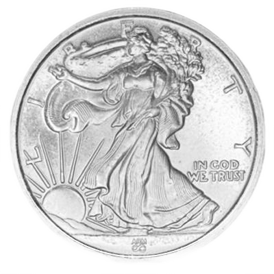 1 oz Walking Liberty Silver Round