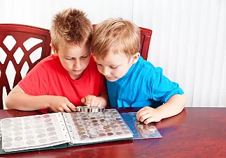 Kids Collecting Coins