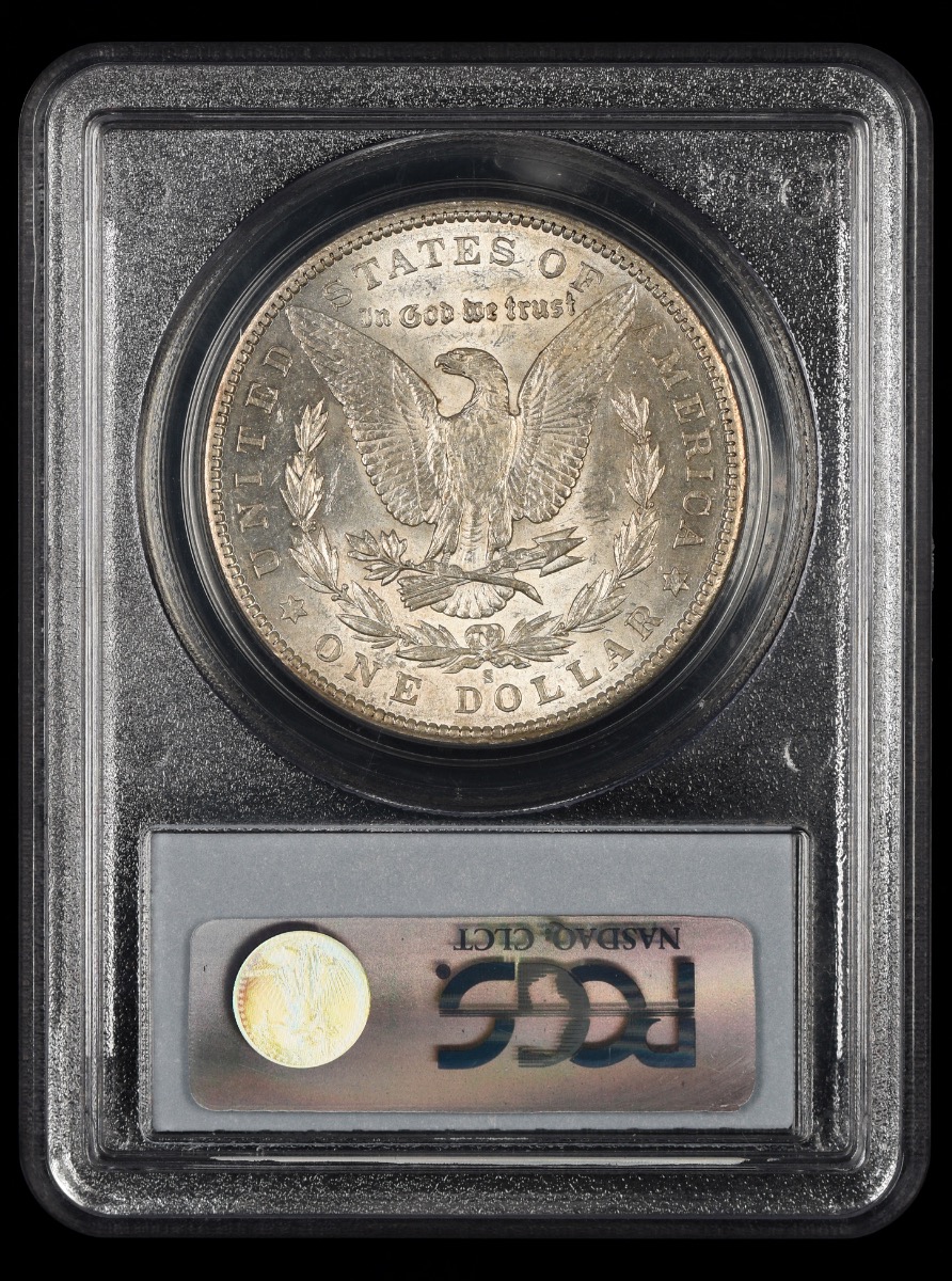 1902 S $1 PCGS AU58 AU58