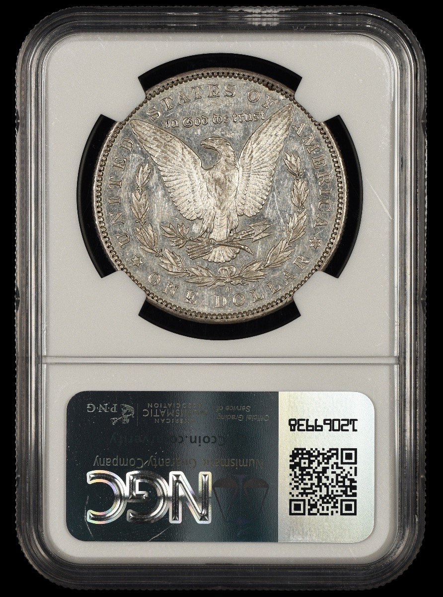1896 O $1 NGC AU58PL AU58PL