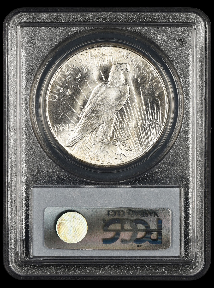 1935 S $1 PCGS MS64+ CAC MS64+ CAC