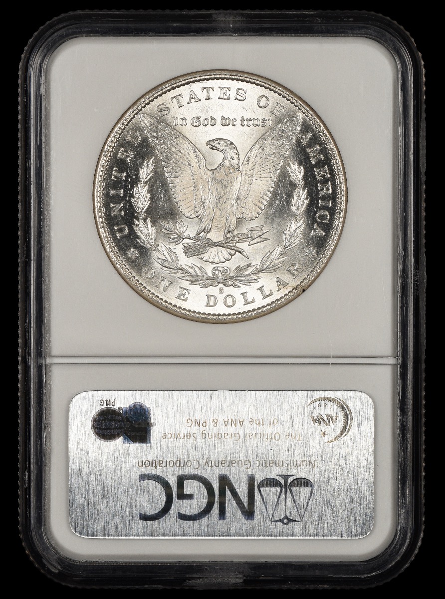 1891 S $1 NGC MS63 MS63