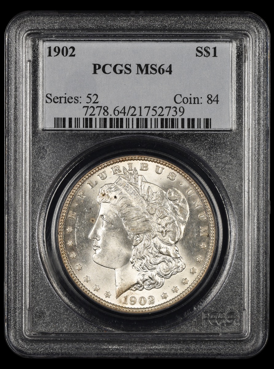 1902 $1 PCGS MS64 MS64