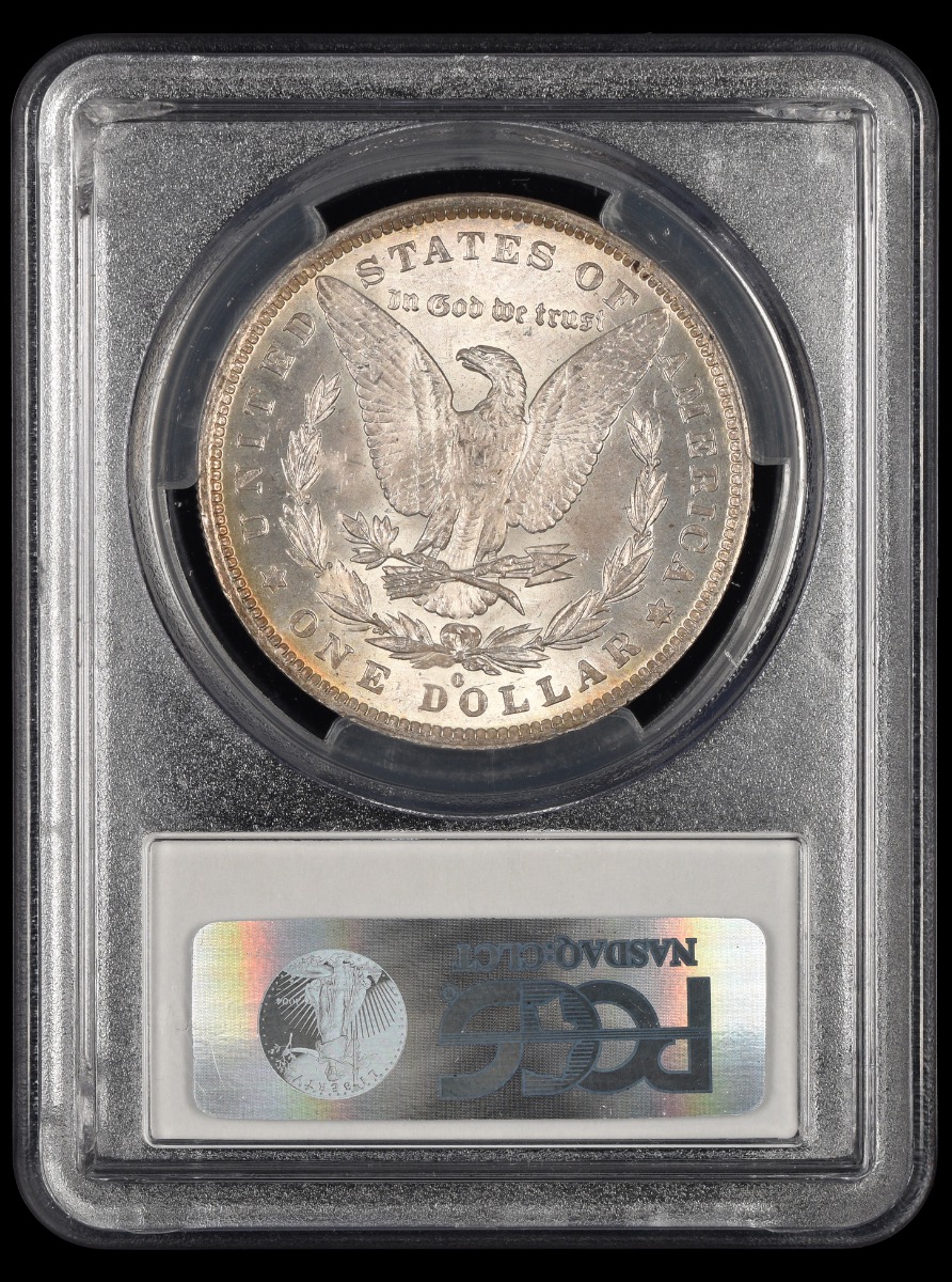 1884 O $1 PCGS MS65+ CAC Attractively Toned MS65+ CAC
