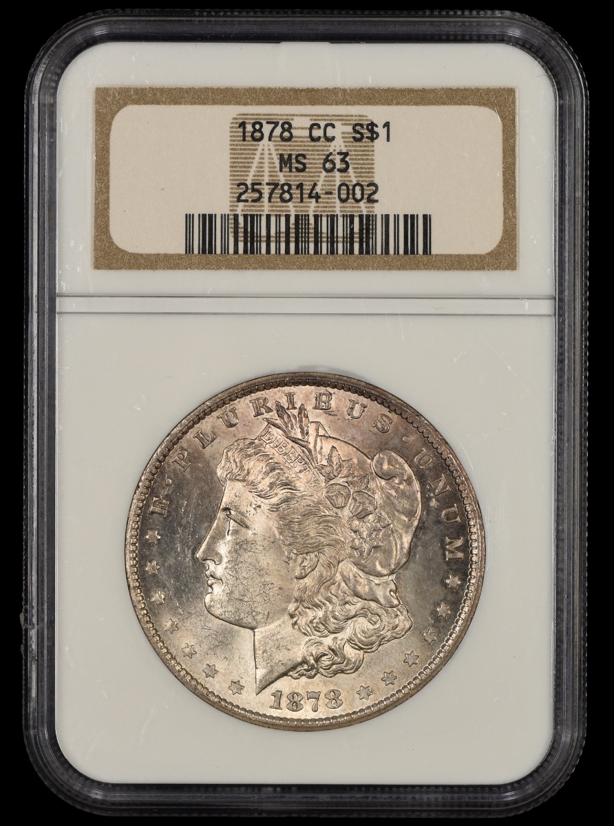 1878 CC $1 NGC MS63 MS63
