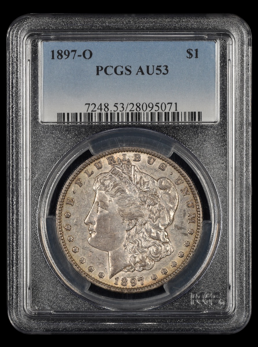 1897 O $1 PCGS AU53 AU53