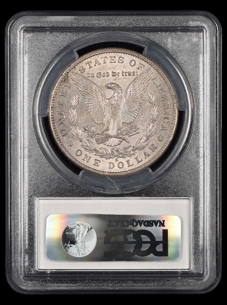 1900 S $1 PCGS AU58 58