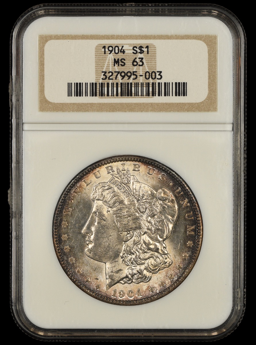1904 $1 NGC MS63 MS63