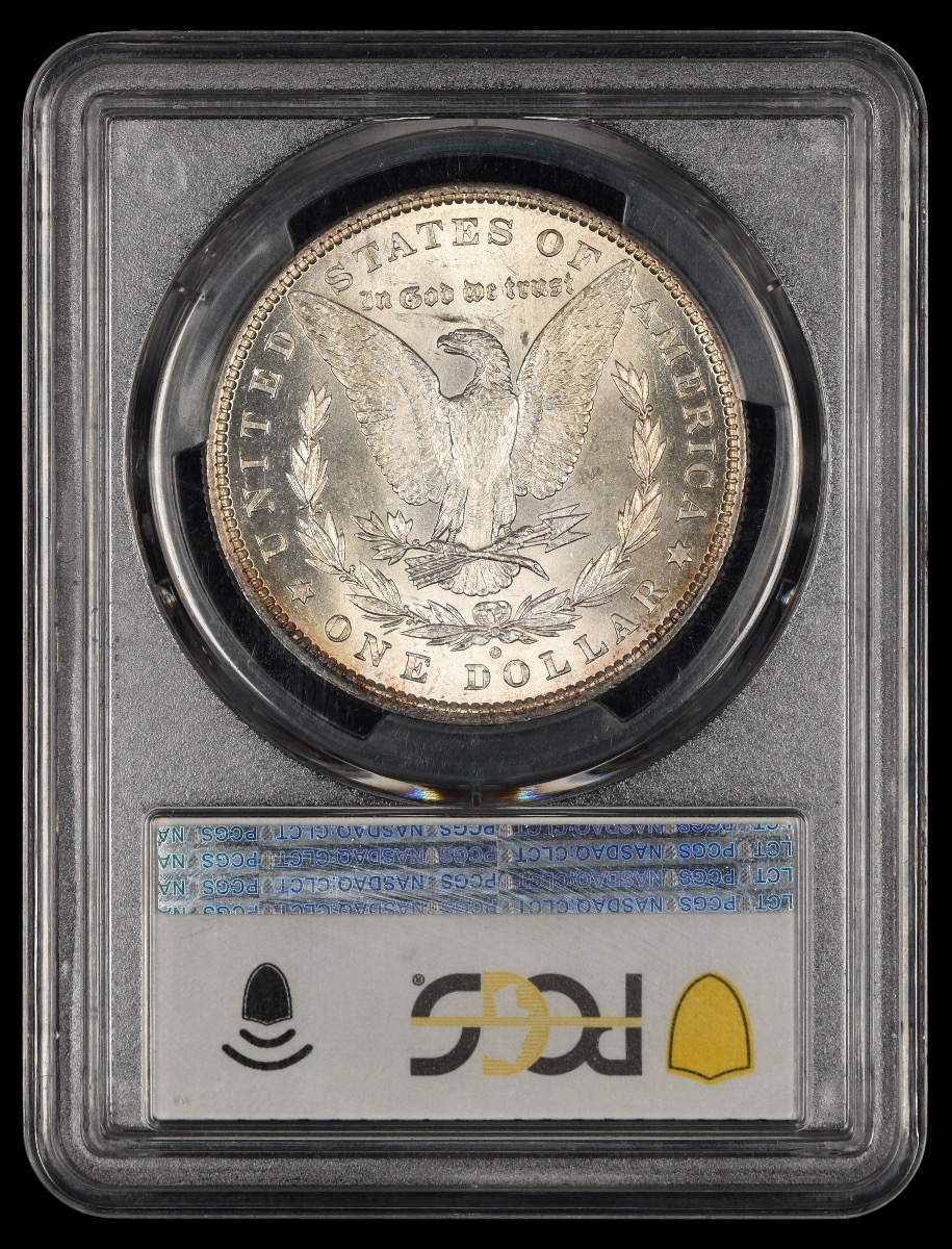 1880 O $1 PCGS MS62 MS62