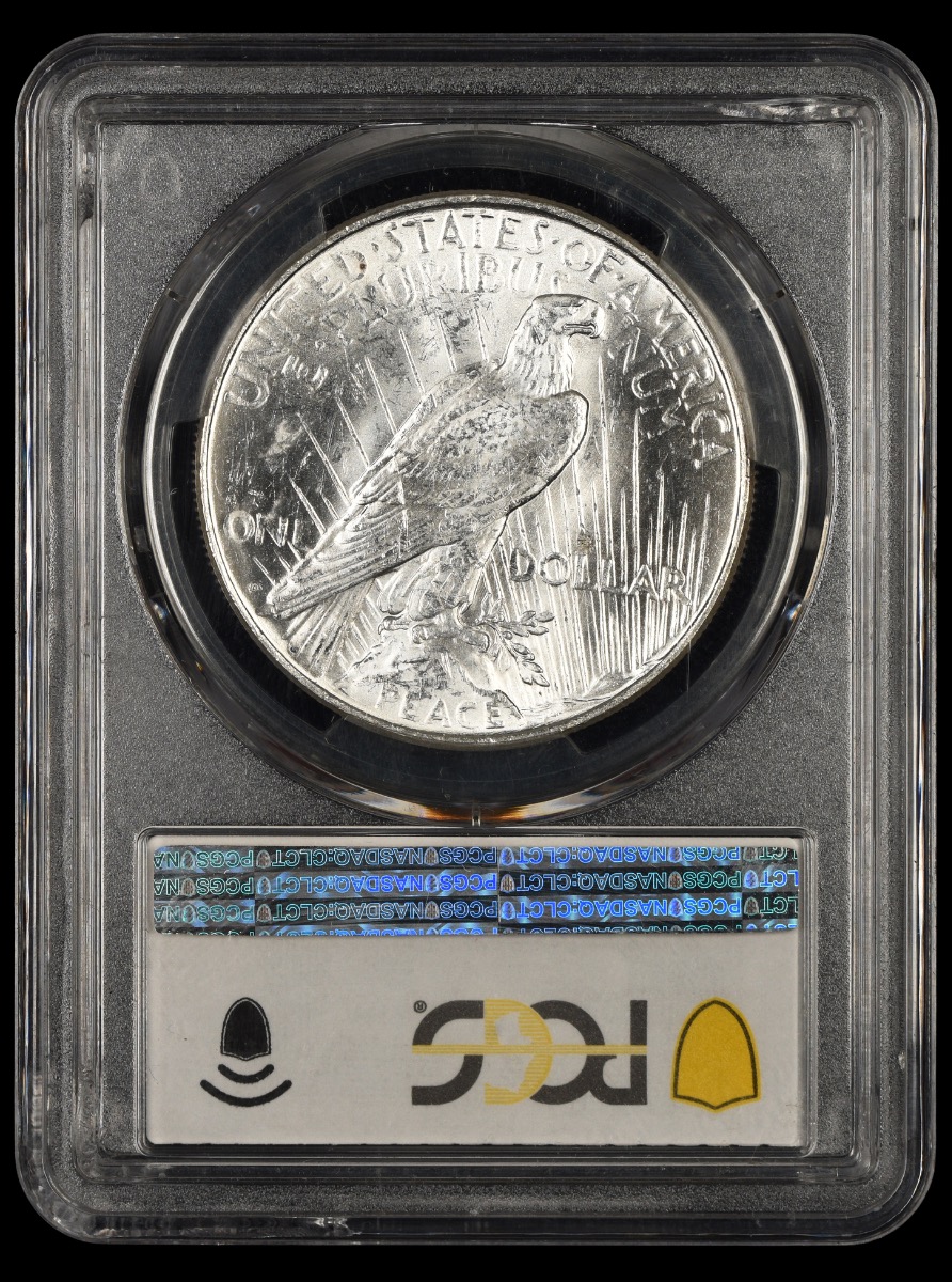 1923 D $1 PCGS MS62 MS62