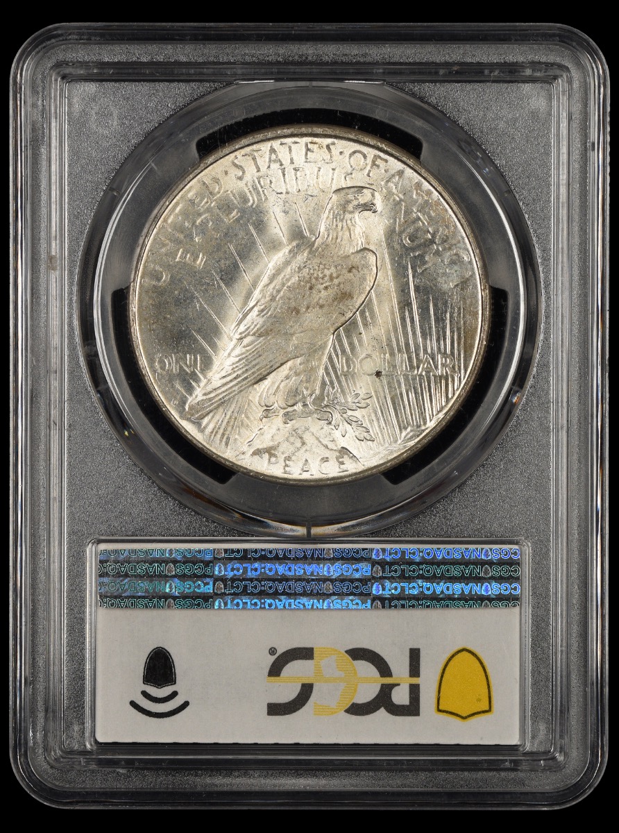 1923 D $1 PCGS MS62 MS62
