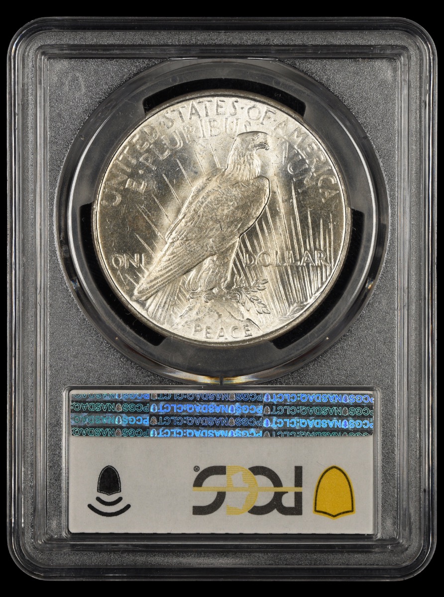 1923 D $1 PCGS MS62 MS62