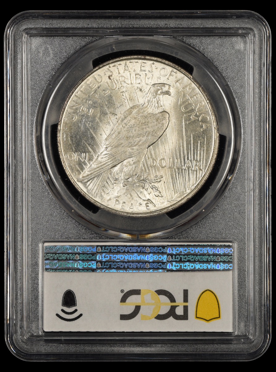 1923 D $1 PCGS MS62 MS62