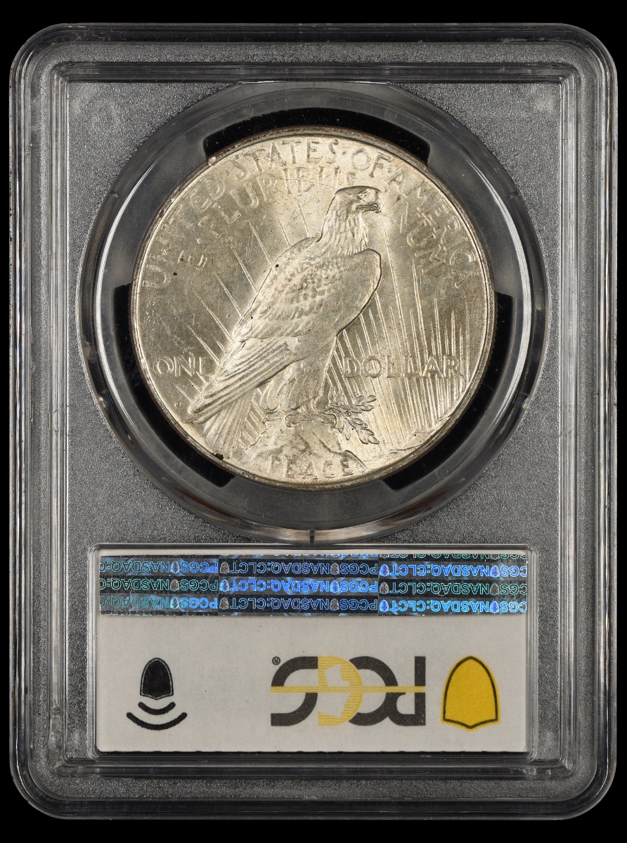 1923 D $1 PCGS MS62 MS62