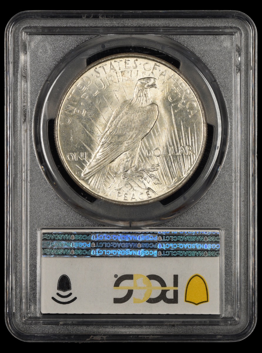 1923 D $1 PCGS MS62 MS62