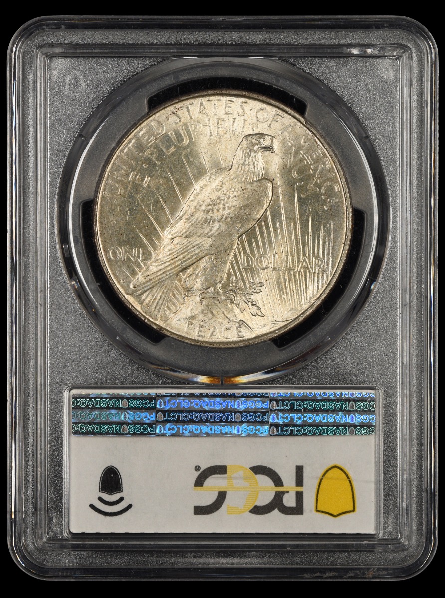 1923 D $1 PCGS MS62 MS62