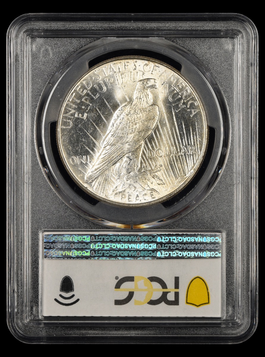 1923 D $1 PCGS MS62 MS62