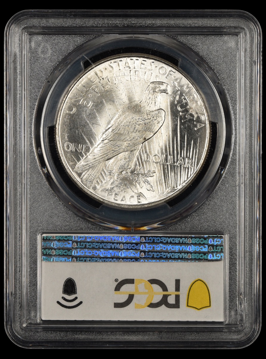 1923 D $1 PCGS MS62 MS62