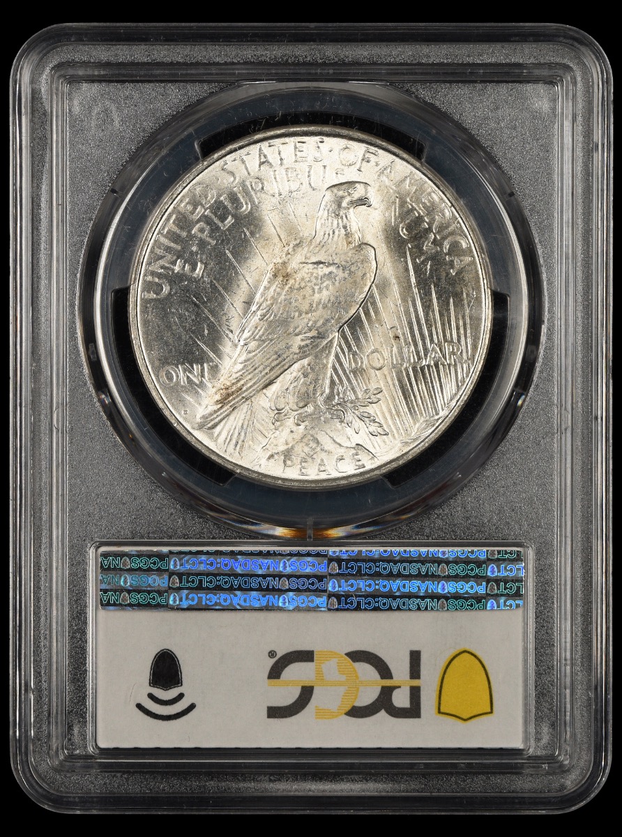 1923 D $1 PCGS MS62 MS62