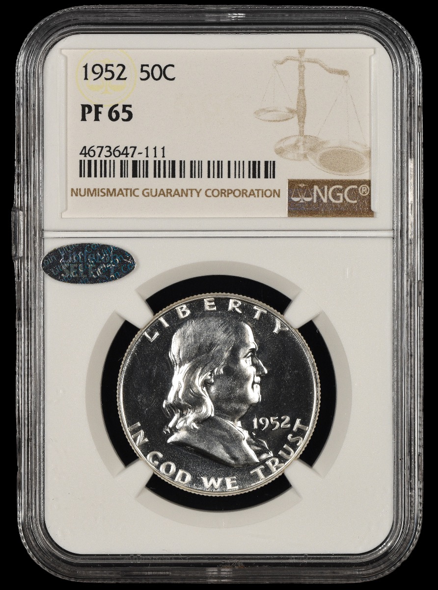 1952 Franklin Half Dollar  Littleton Select NGC PF65