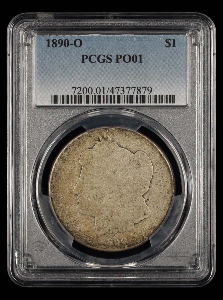1890 O $1 PCGS PO01 01