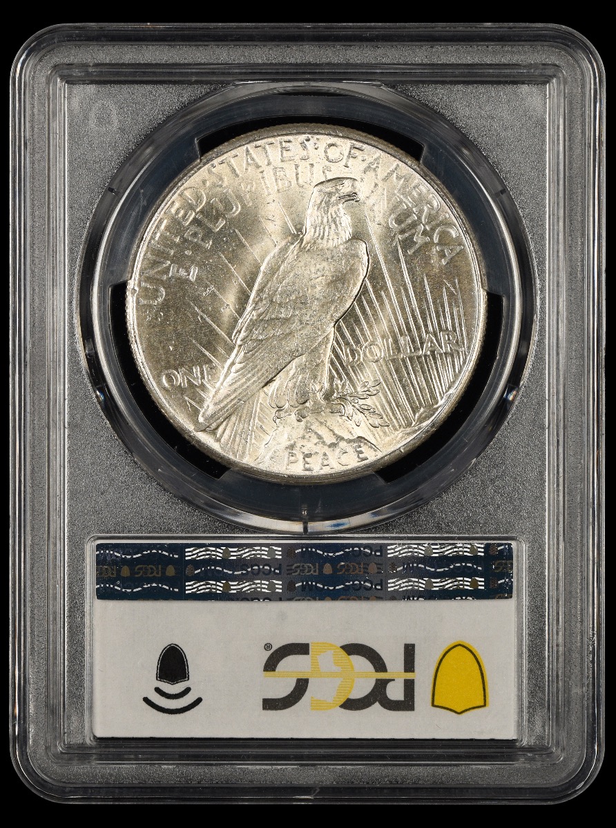 1927 $1 PCGS MS62 MS62