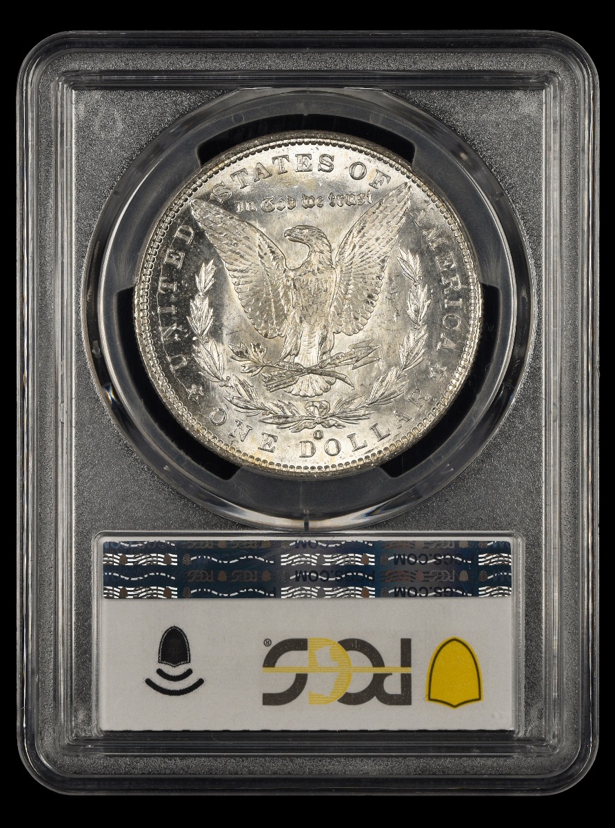1900 O/CC $1 PCGS MS62 MS62