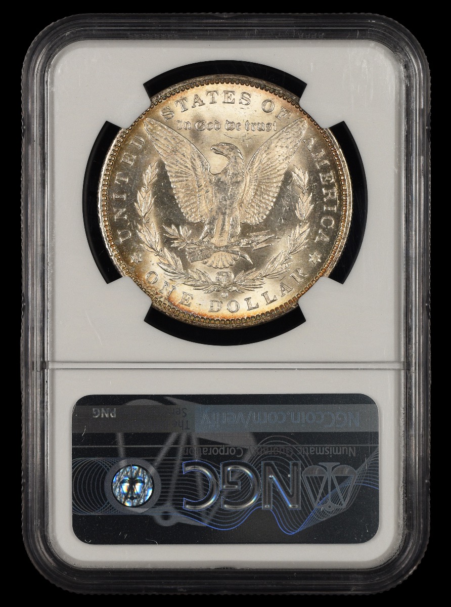 1891 O $1 NGC MS63 63