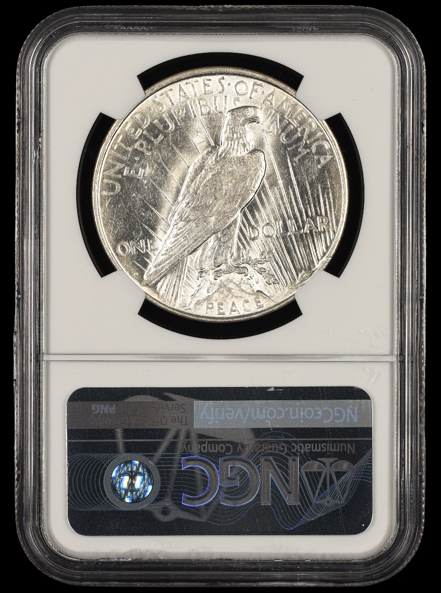 1927 D $1 NGC AU58 58