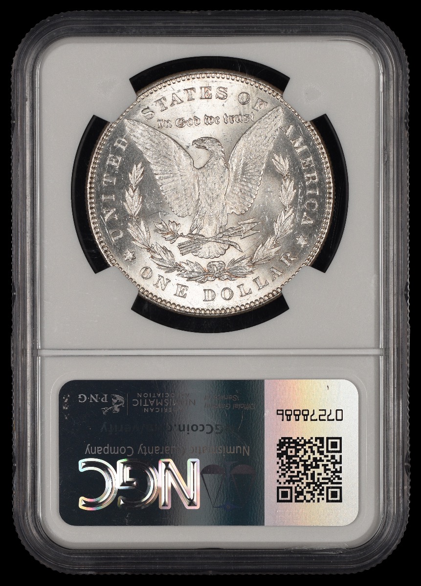 1878 7TF Rev Of 78 $1 NGC MS62 62