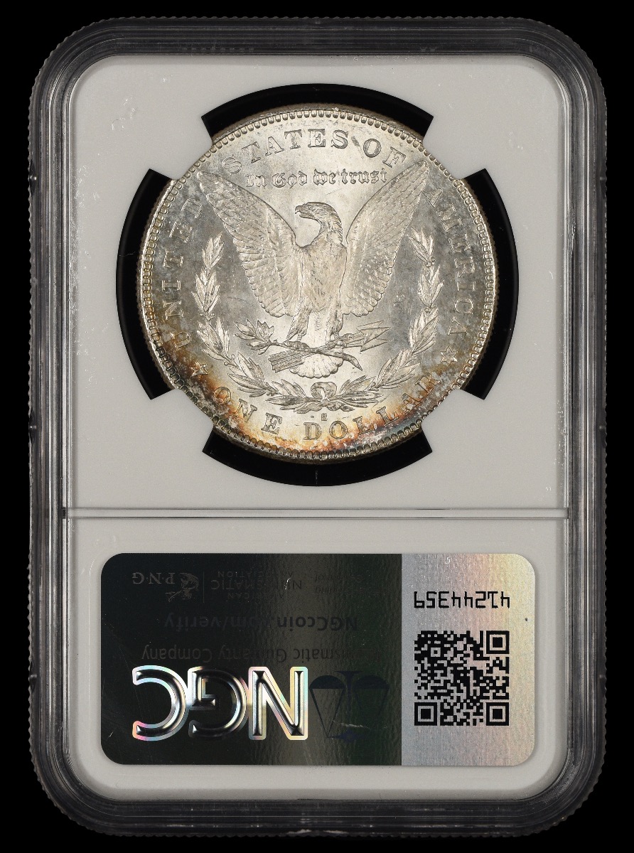 1878 S $1 NGC MS63 MS63