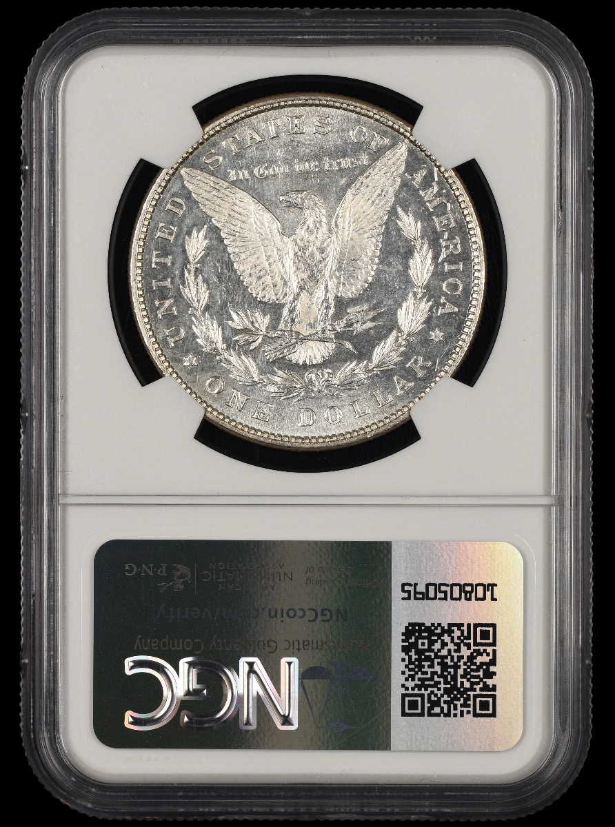 1878 8TF $1 NGC MS62 VAM-23 DDO Lips Top 100 Bill Fivaz Signature Label MS62