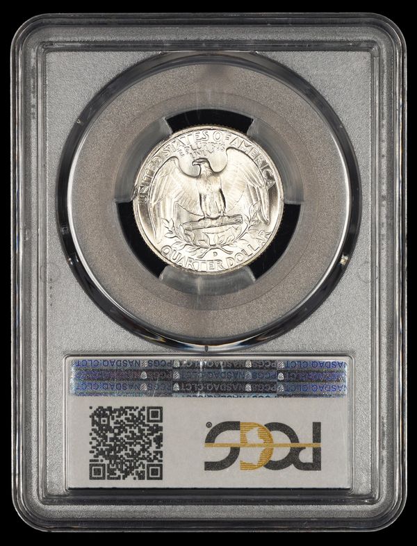 1964 D Washington Quarter Type C Reverse FS-901 PCGS  MS63