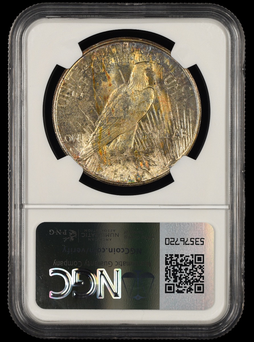 1934 S $1 NGC MS62 MS62