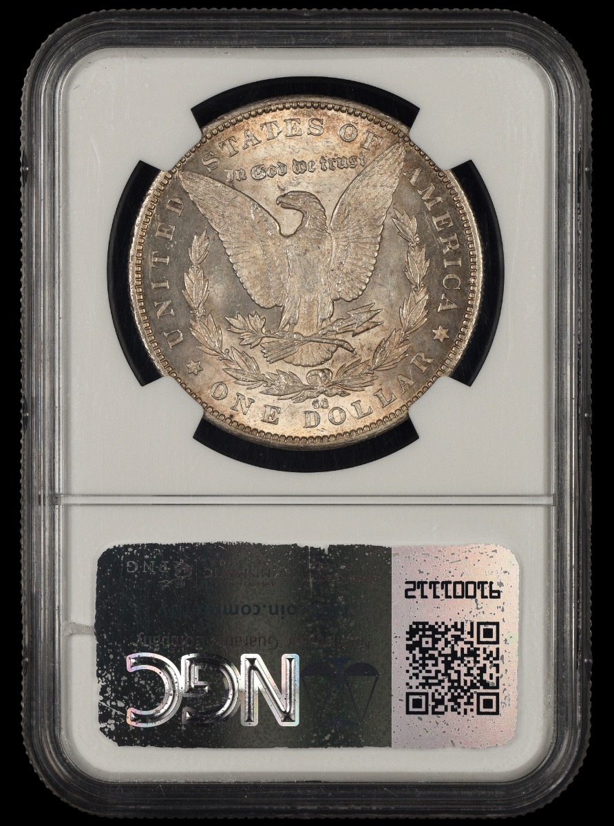 1879 CC $1 NGC MS61 VAM 3 CAPPED CC TOP 100 MS61