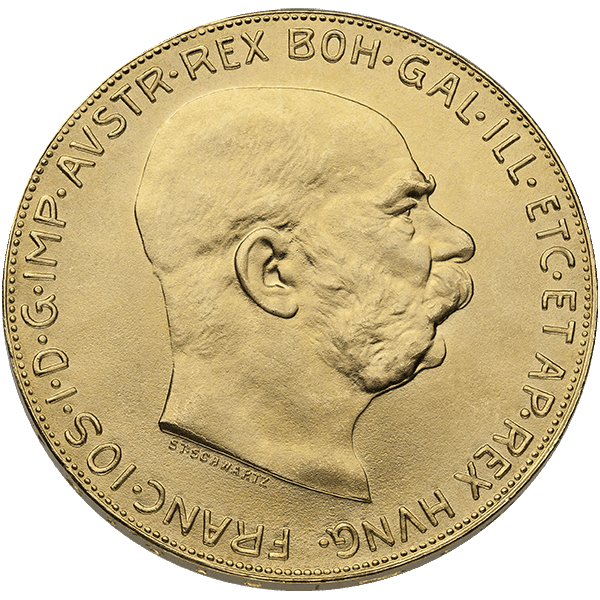 100 CORONA AUSTRIAN GOLD COIN 