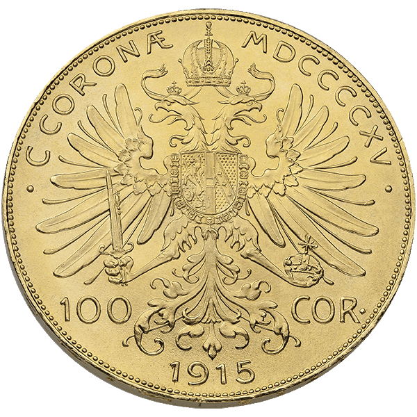 100 CORONA AUSTRIAN GOLD COIN 