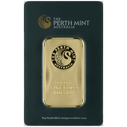 100 GRAM GOLD BAR PERTH 