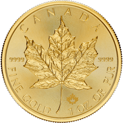 2026 1 OZ CANADIAN GOLD MAPLE LEAF 