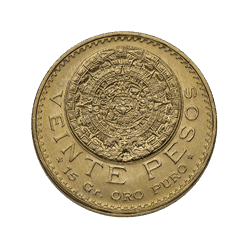 20 PESO MEXICAN GOLD COIN 