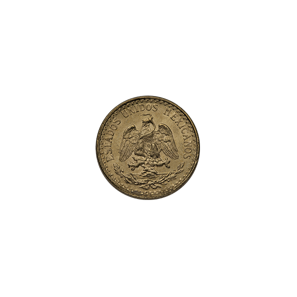 2 PESO MEXICAN GOLD COIN 