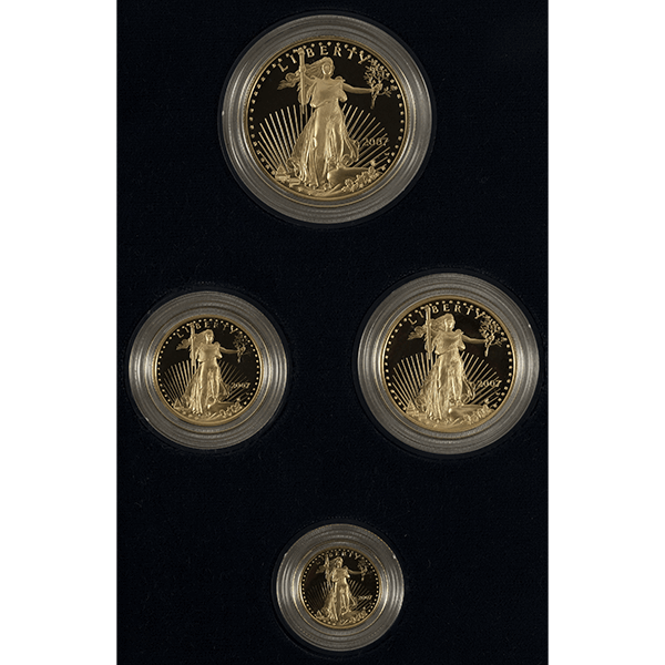 AMERICAN GOLD EAGLE 4-PIECE PROOF SET 2